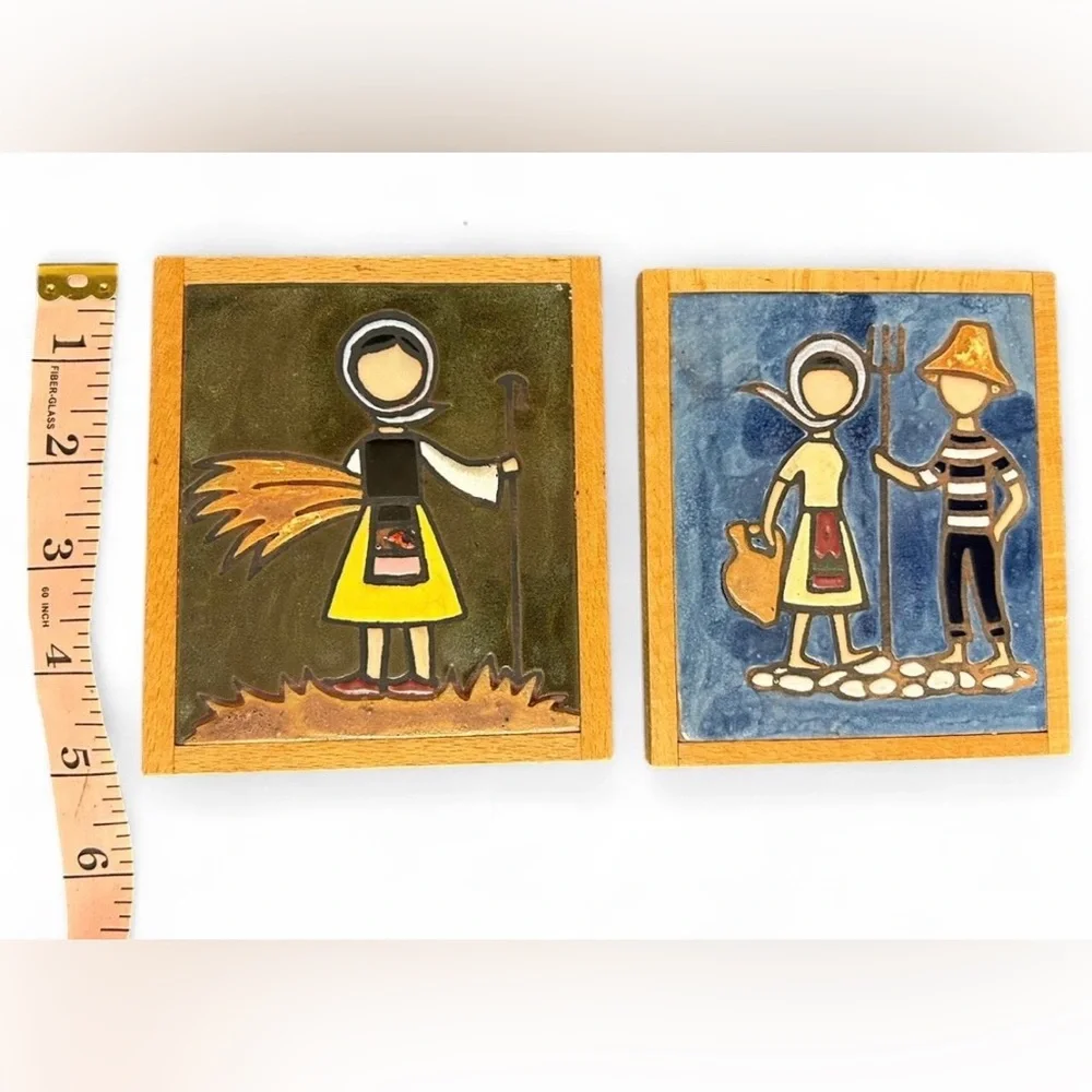 VTG Art Tiles By, Helen Michaelides.